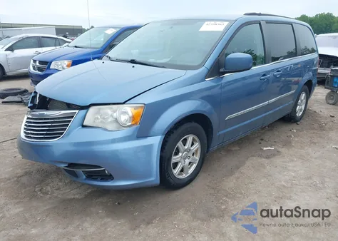 2012 Chrysler Town & Country Touring from USA, damaged, VIN 2C4RC1BG2CR117037